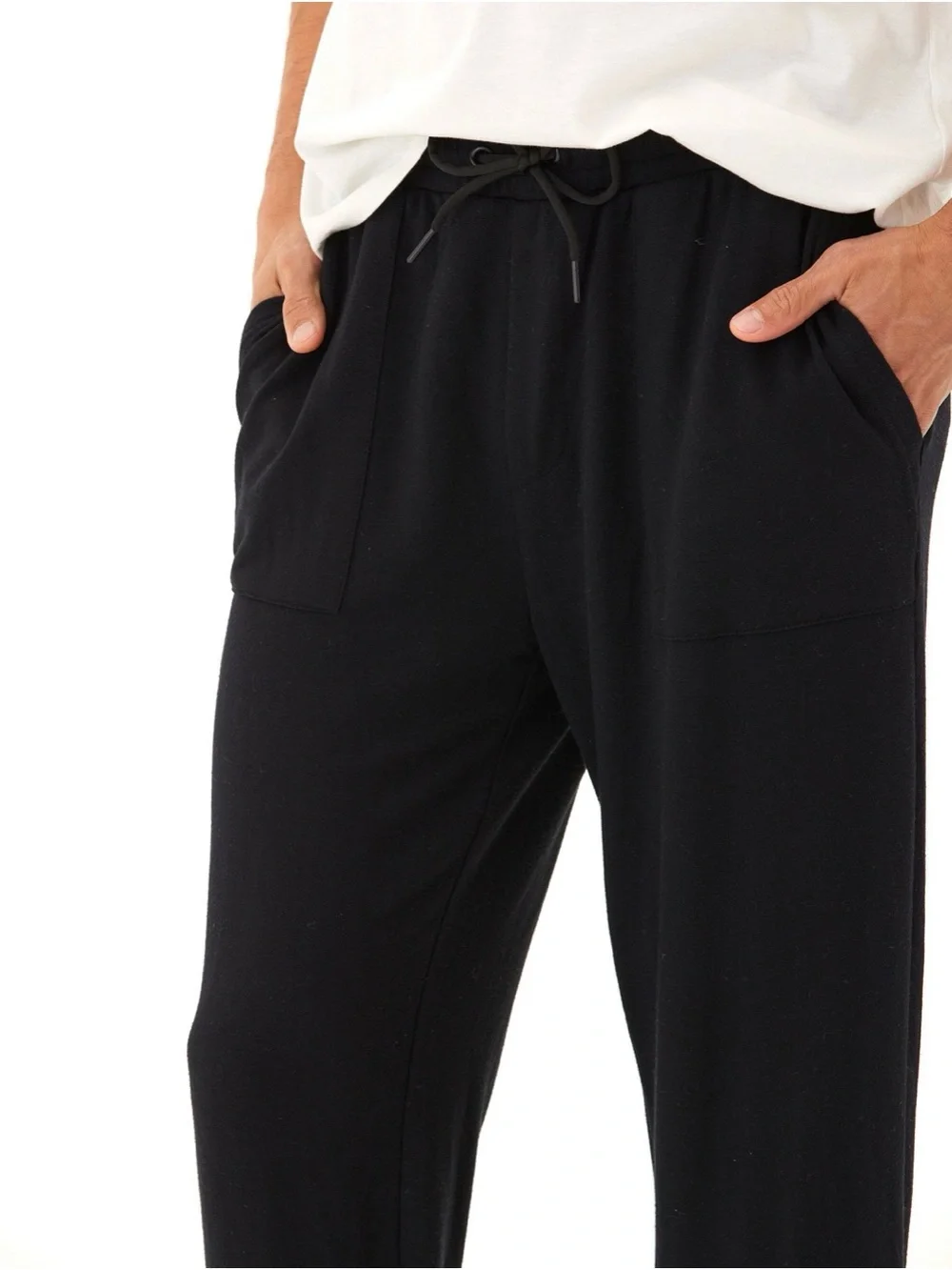 Threads 4 Thought Black Drawstring Jogger Pants